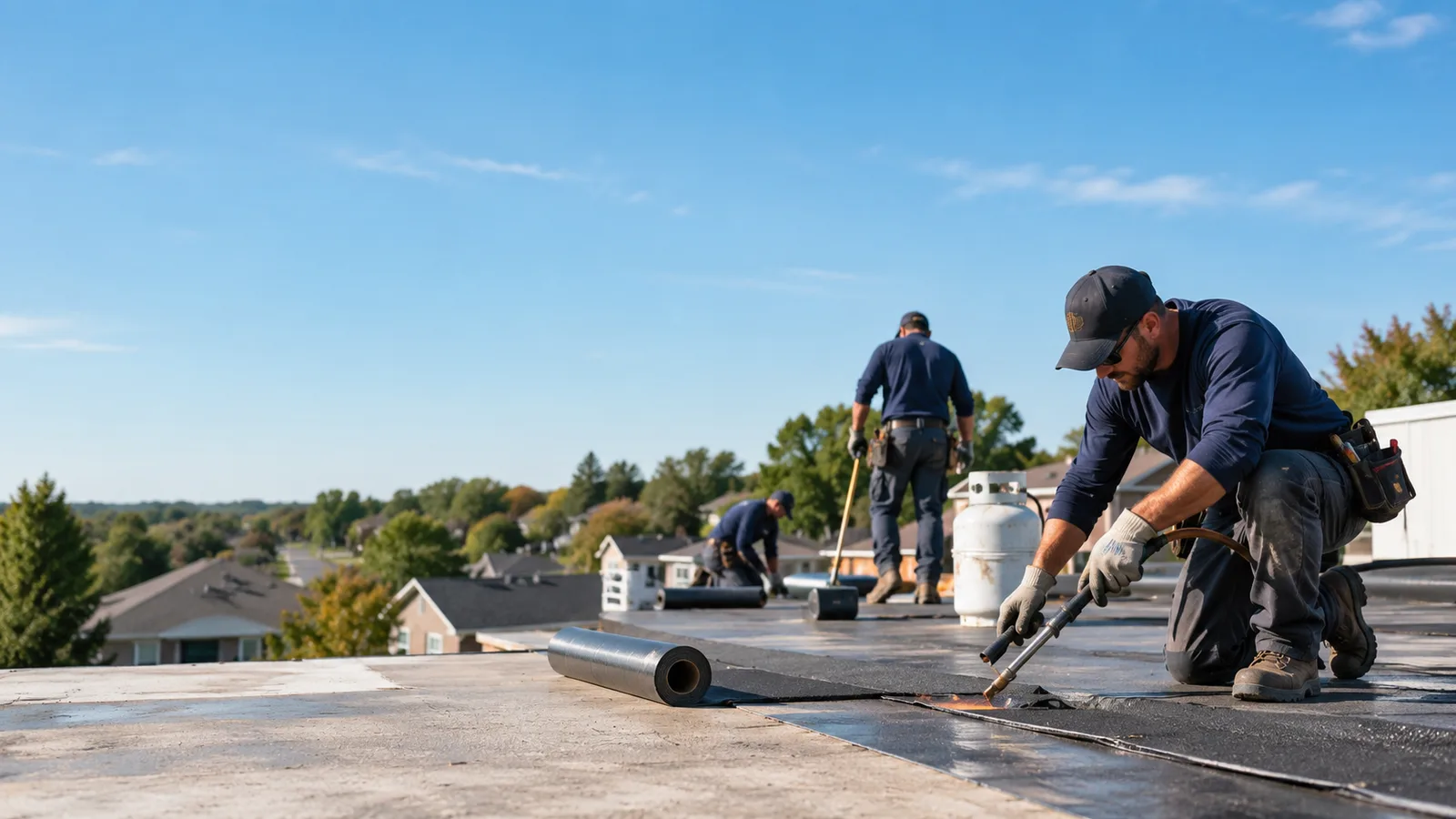 Flat Roof Leak Repair providers in Whiting, IN